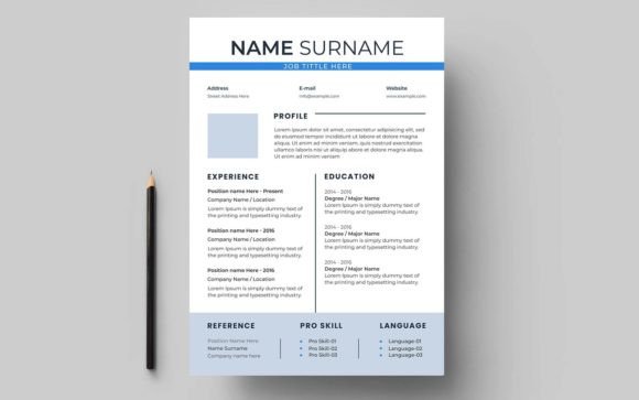 Download Minimalist Resume Template with Clean - Minimalist resume template Collection